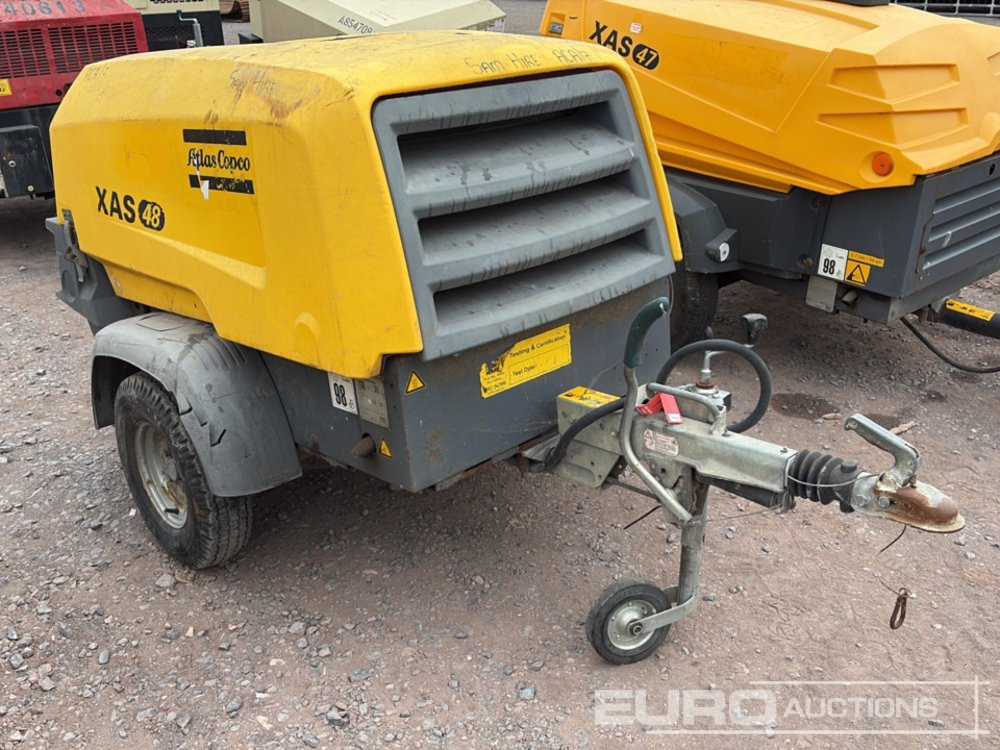 2017 Atlas Copco XAS48 - Õhukompressor: pilt 4 2017 Atlas Copco XAS48 - Õhukompressor: pilt 4