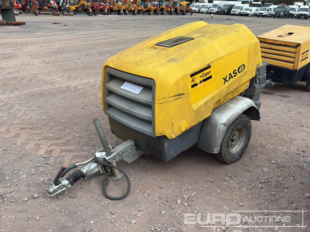 2017 Atlas Copco XAS48 - Õhukompressor: pilt 1 2017 Atlas Copco XAS48 - Õhukompressor: pilt 1