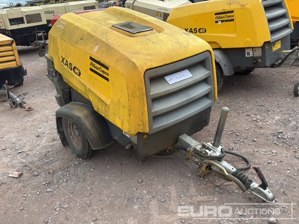 2017 Atlas Copco XAS48 - Õhukompressor: pilt 4 2017 Atlas Copco XAS48 - Õhukompressor: pilt 4