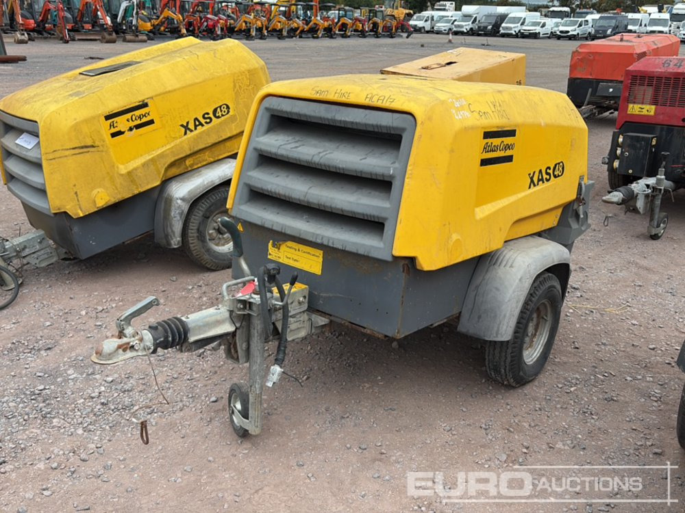2017 Atlas Copco XAS48 - Õhukompressor: pilt 1 2017 Atlas Copco XAS48 - Õhukompressor: pilt 1