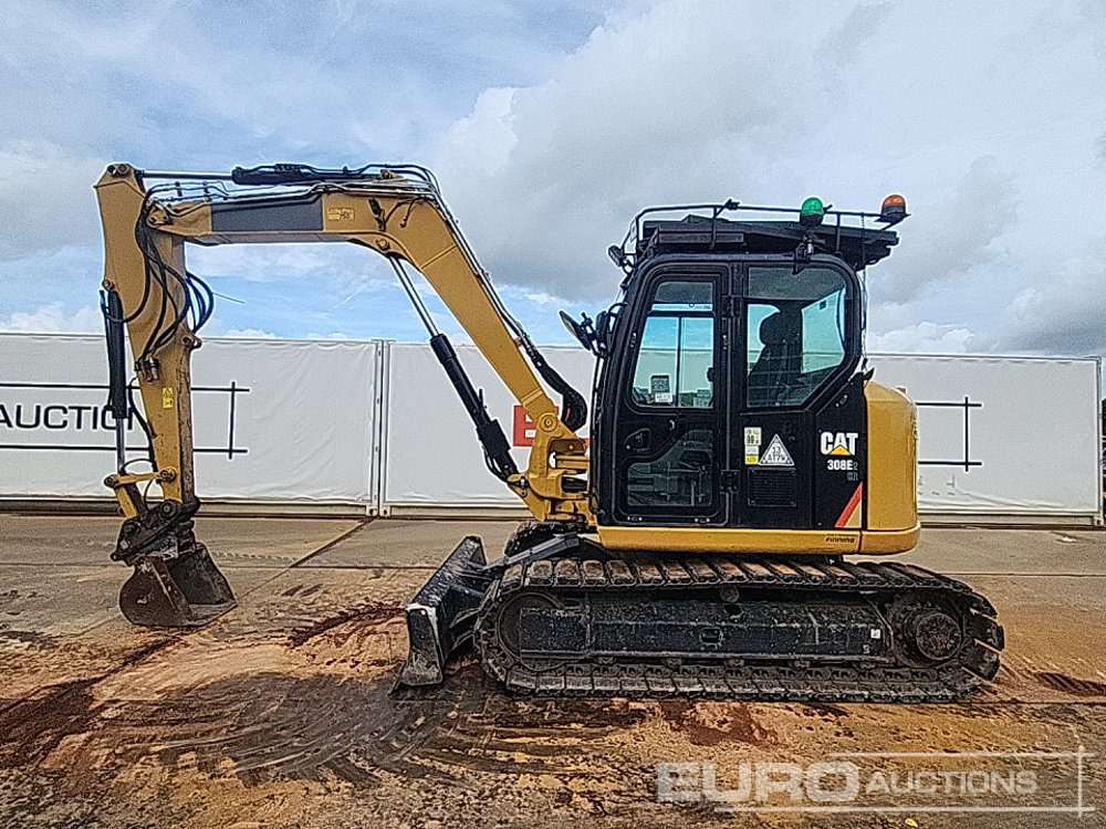 2017 CAT 308E2CR - Miniekskavaator: pilt 2 2017 CAT 308E2CR - Miniekskavaator: pilt 2