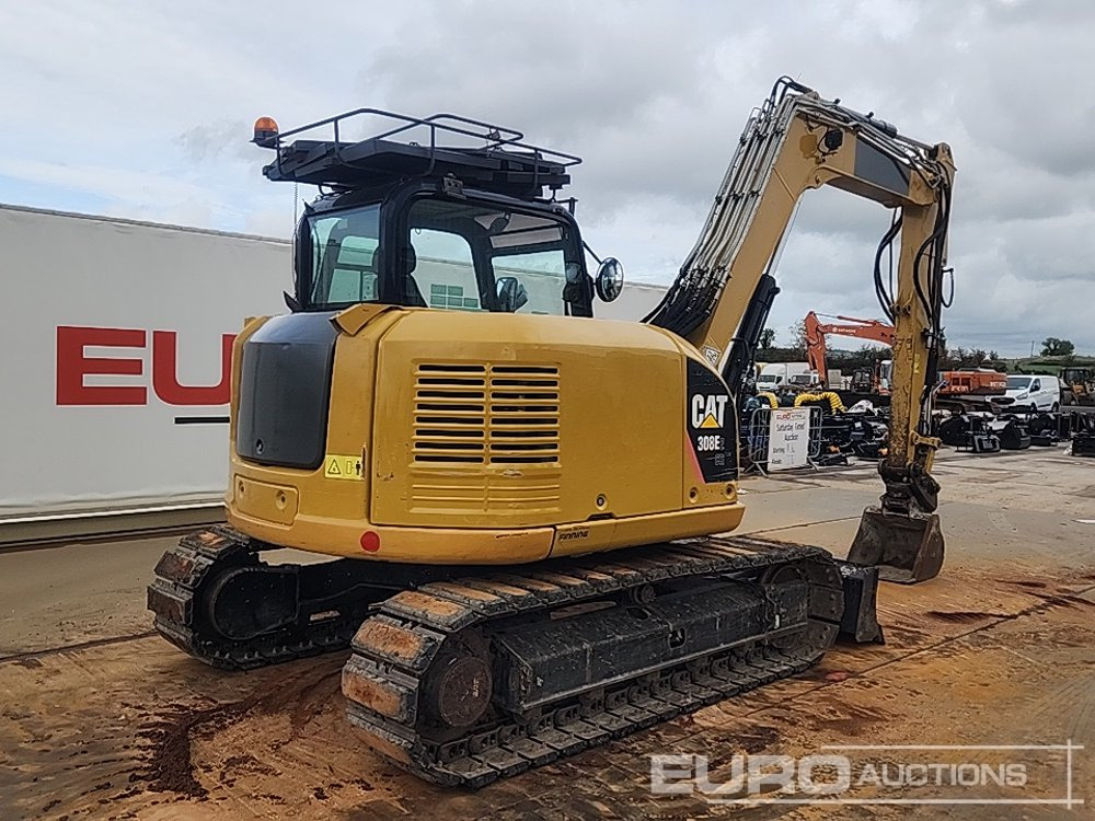 2017 CAT 308E2CR - Miniekskavaator: pilt 5 2017 CAT 308E2CR - Miniekskavaator: pilt 5