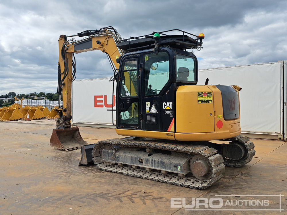 2017 CAT 308E2CR - Miniekskavaator: pilt 3 2017 CAT 308E2CR - Miniekskavaator: pilt 3