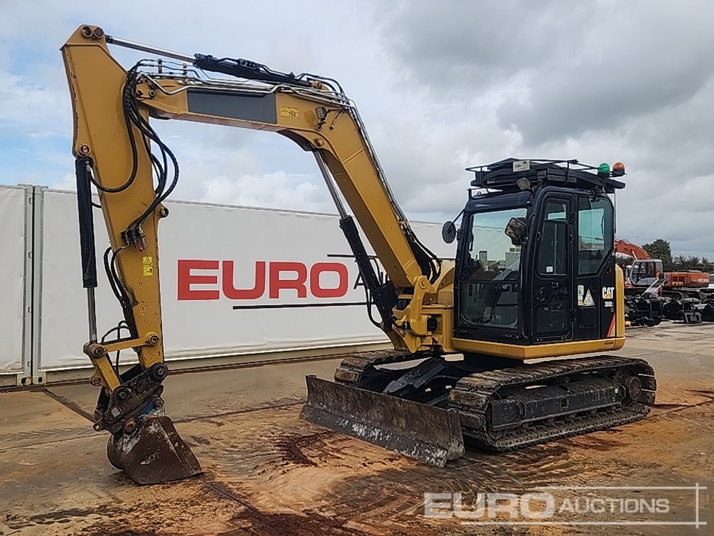 2017 CAT 308E2CR - Miniekskavaator: pilt 1 2017 CAT 308E2CR - Miniekskavaator: pilt 1