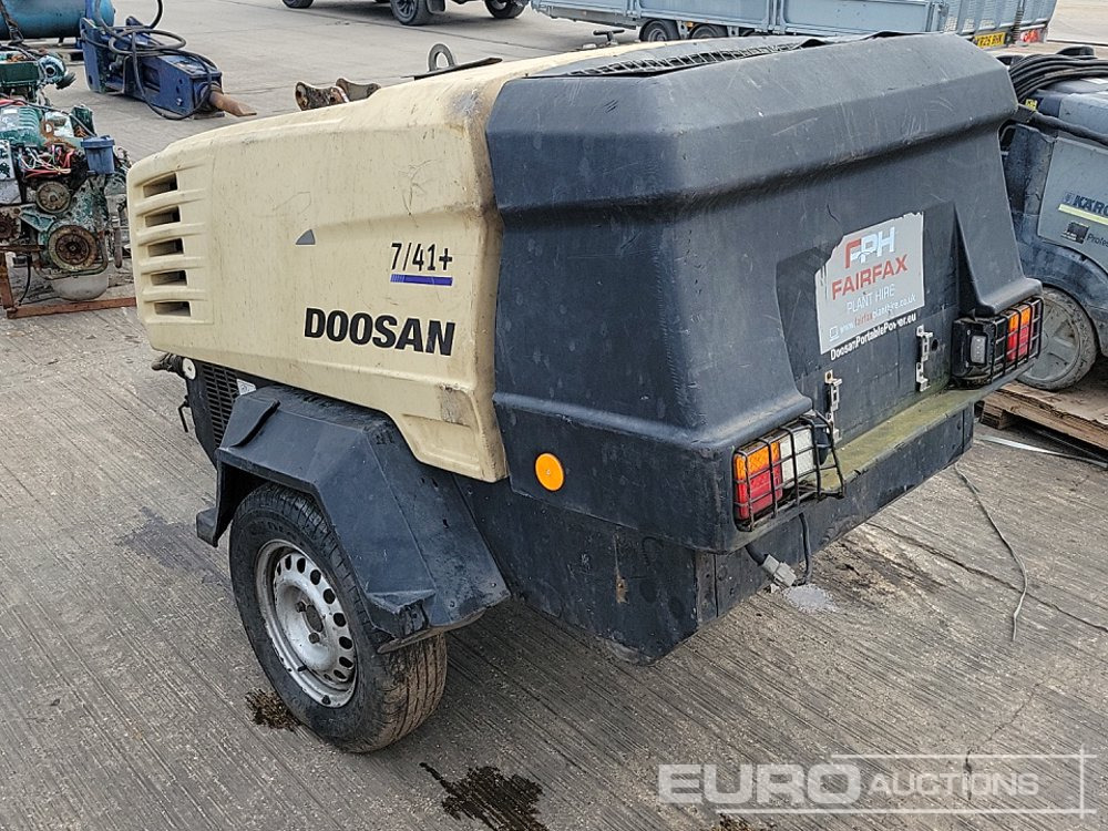 2017 Doosan 7/41+ - Õhukompressor: pilt 3 2017 Doosan 7/41+ - Õhukompressor: pilt 3