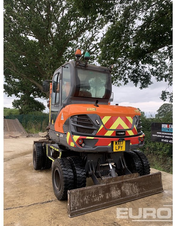 2017 Doosan DX57W-5 - Ratastel ekskavaator: pilt 2 2017 Doosan DX57W-5 - Ratastel ekskavaator: pilt 2