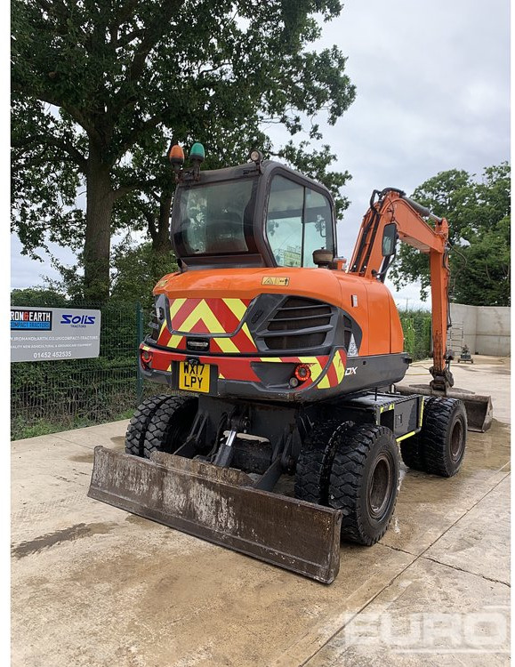2017 Doosan DX57W-5 - Ratastel ekskavaator: pilt 3 2017 Doosan DX57W-5 - Ratastel ekskavaator: pilt 3