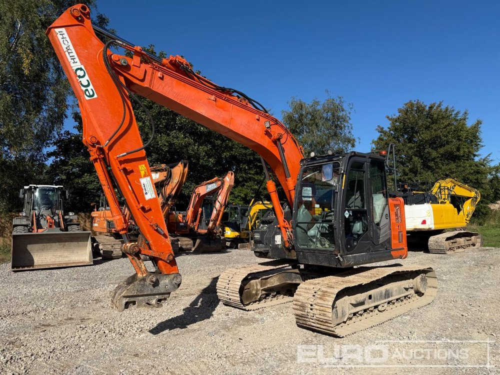 2017 Hitachi ZX135US-6 - Lintekskavaator: pilt 1 2017 Hitachi ZX135US-6 - Lintekskavaator: pilt 1