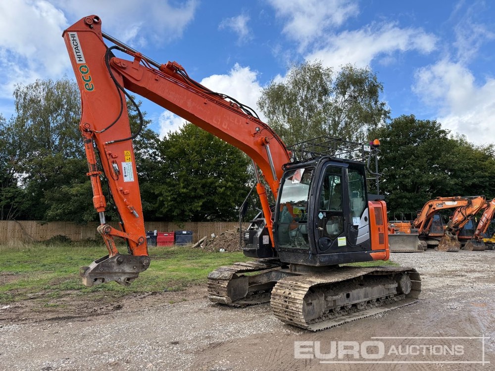 2017 Hitachi ZX135US-6 - Lintekskavaator: pilt 1 2017 Hitachi ZX135US-6 - Lintekskavaator: pilt 1