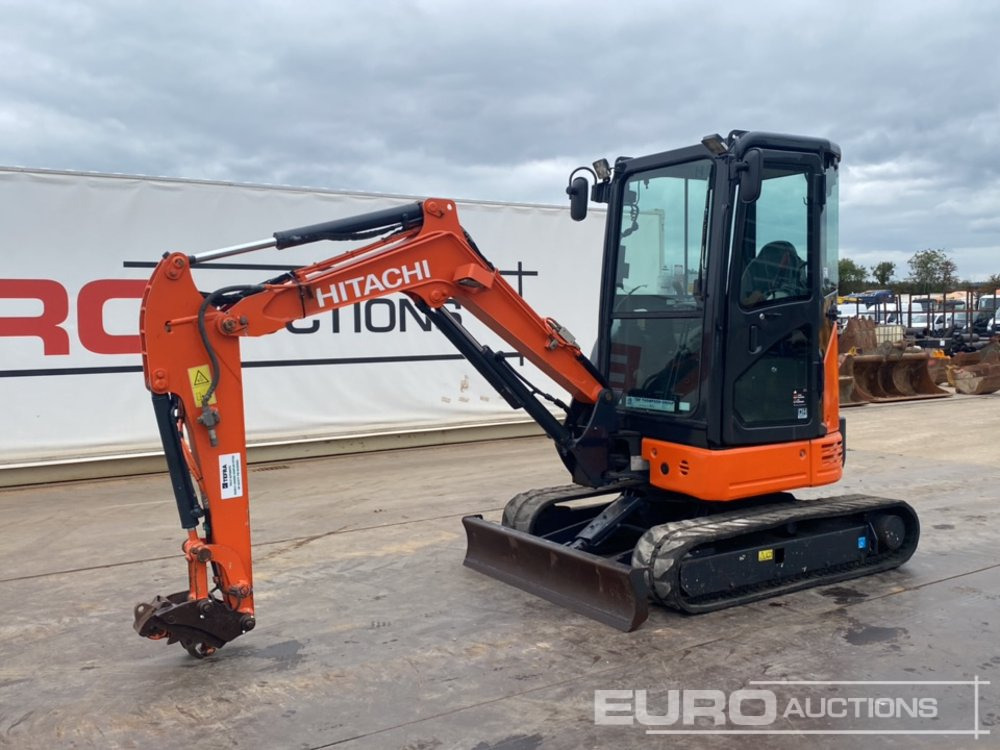 2017 Hitachi ZX26U-5A CR - Miniekskavaator: pilt 1 2017 Hitachi ZX26U-5A CR - Miniekskavaator: pilt 1