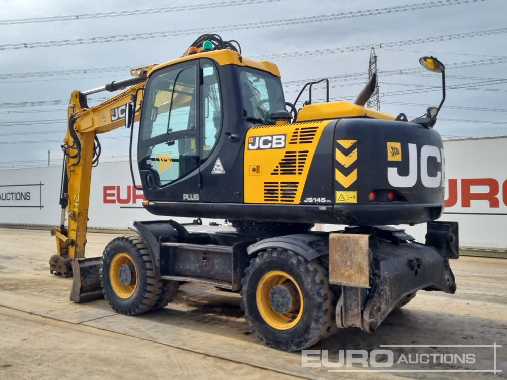 2017 JCB JS145WT - Ratastel ekskavaator: pilt 3 2017 JCB JS145WT - Ratastel ekskavaator: pilt 3