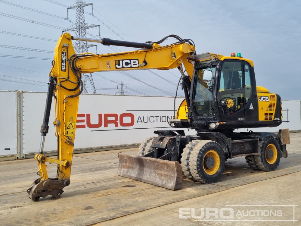 2017 JCB JS145WT - Ratastel ekskavaator: pilt 1 2017 JCB JS145WT - Ratastel ekskavaator: pilt 1