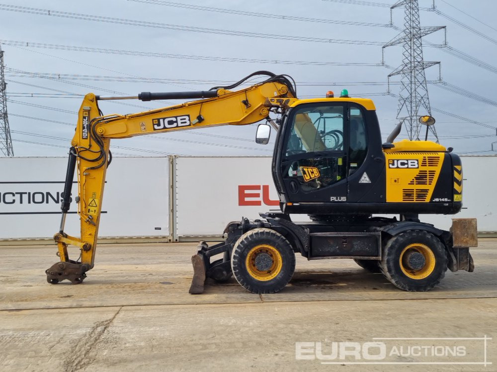 2017 JCB JS145WT - Ratastel ekskavaator: pilt 2 2017 JCB JS145WT - Ratastel ekskavaator: pilt 2