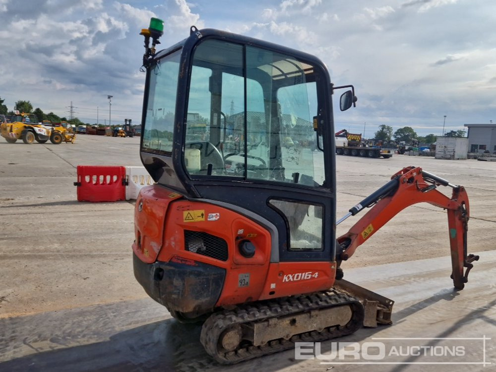 2017 Kubota KX016-4 - Miniekskavaator: pilt 5 2017 Kubota KX016-4 - Miniekskavaator: pilt 5