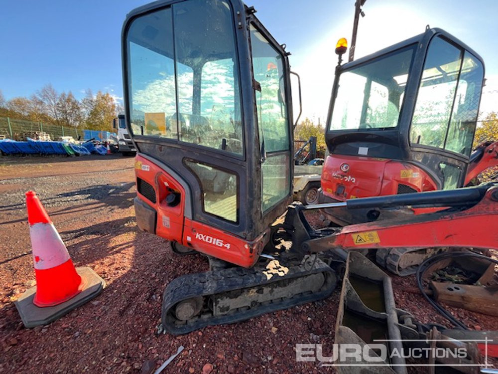 2017 Kubota KX016-4 - Miniekskavaator: pilt 2 2017 Kubota KX016-4 - Miniekskavaator: pilt 2