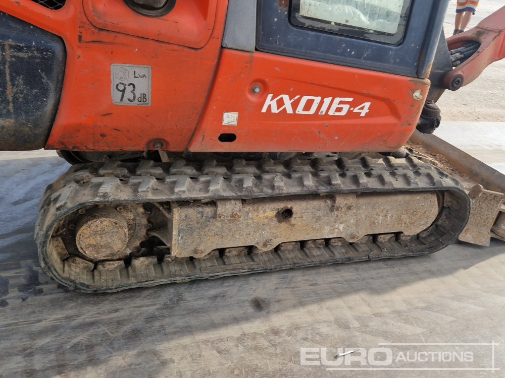 Miniekskavaator 2017 Kubota KX016-4: pilt 12