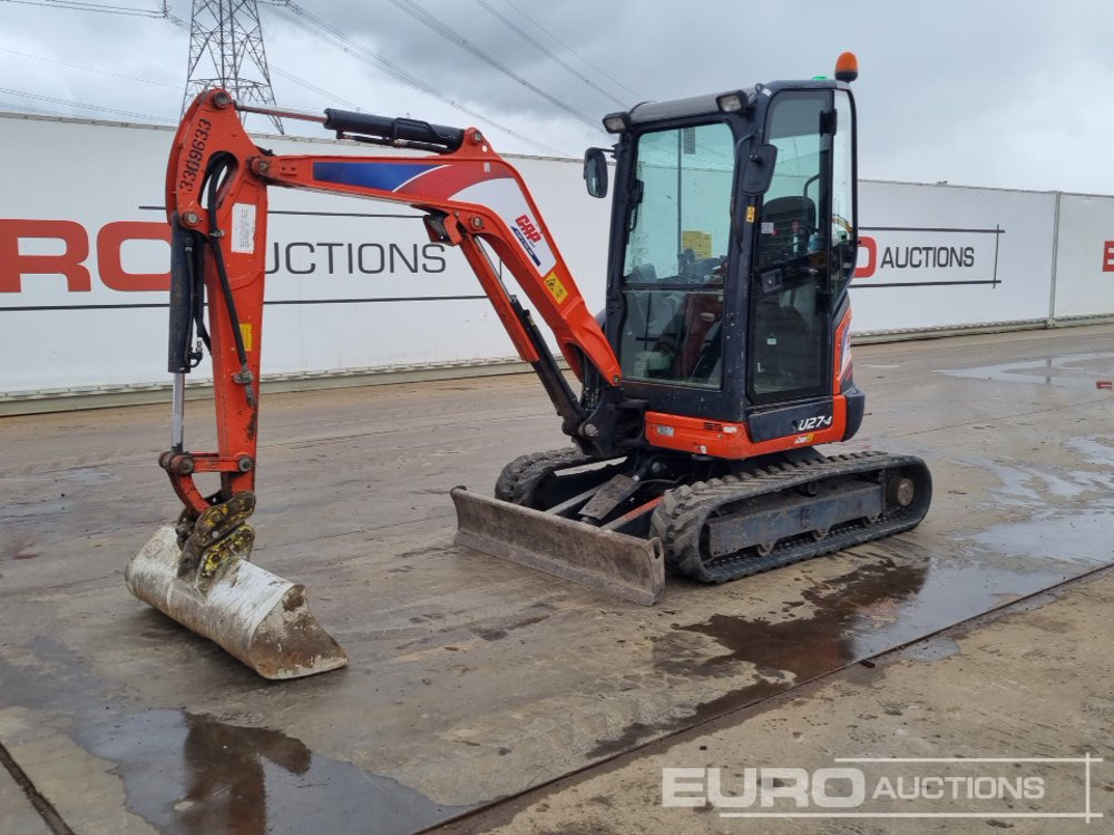 2017 Kubota KX016-4 - Miniekskavaator: pilt 1 2017 Kubota KX016-4 - Miniekskavaator: pilt 1