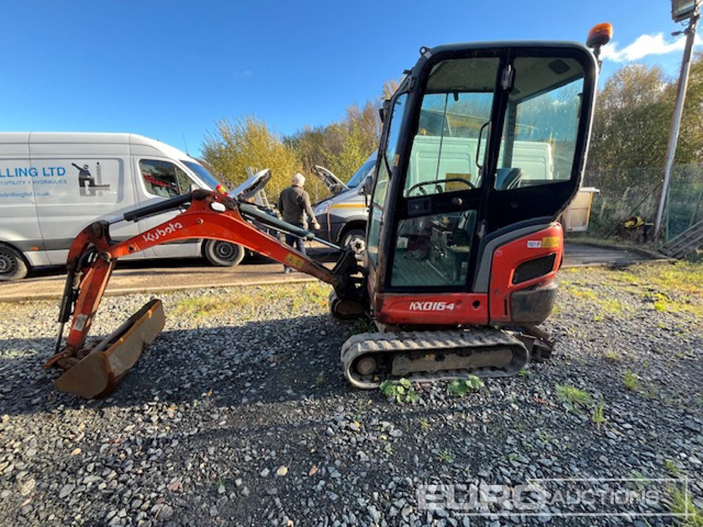 2017 Kubota KX016-4 - Miniekskavaator: pilt 1 2017 Kubota KX016-4 - Miniekskavaator: pilt 1