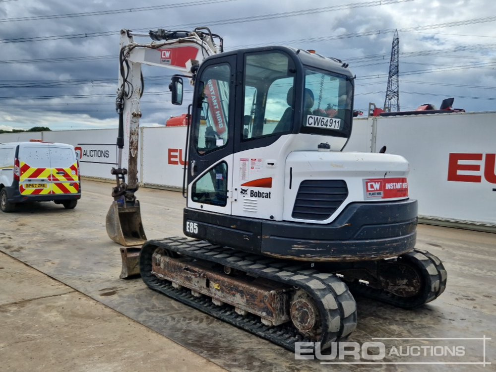 2018 Bobcat E85 - Miniekskavaator: pilt 3 2018 Bobcat E85 - Miniekskavaator: pilt 3