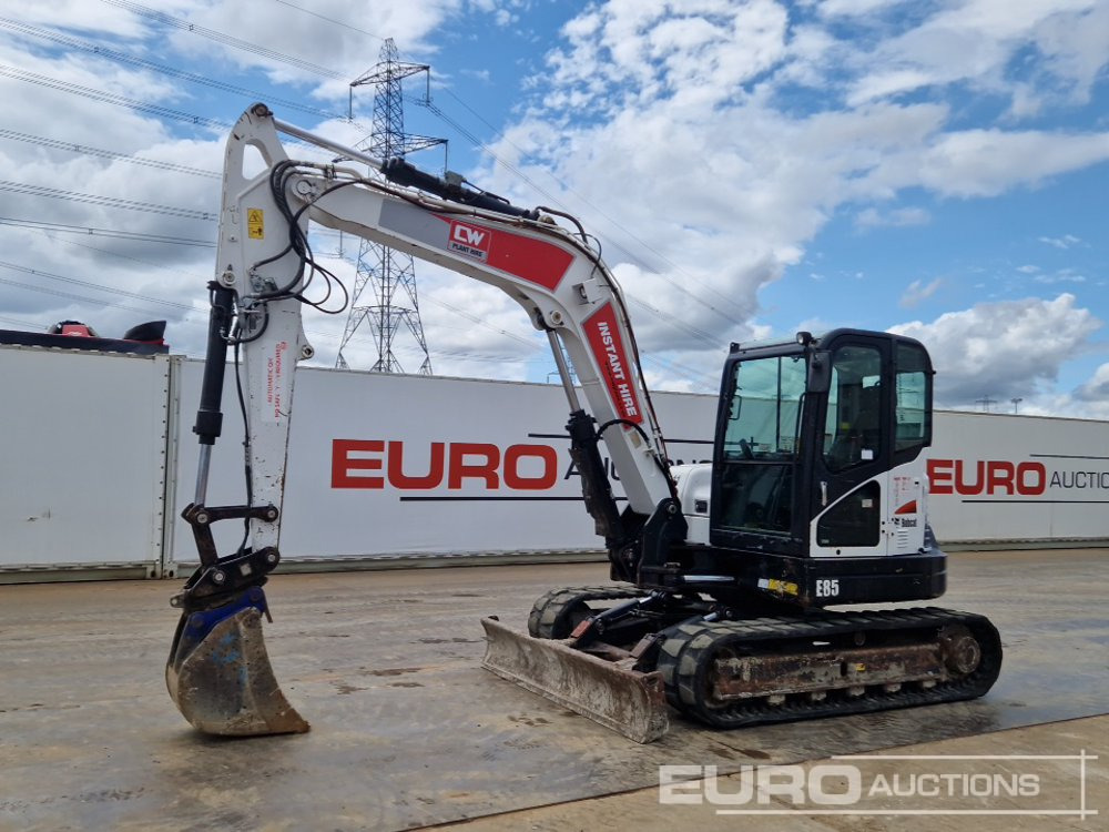2018 Bobcat E85 - Miniekskavaator: pilt 1 2018 Bobcat E85 - Miniekskavaator: pilt 1