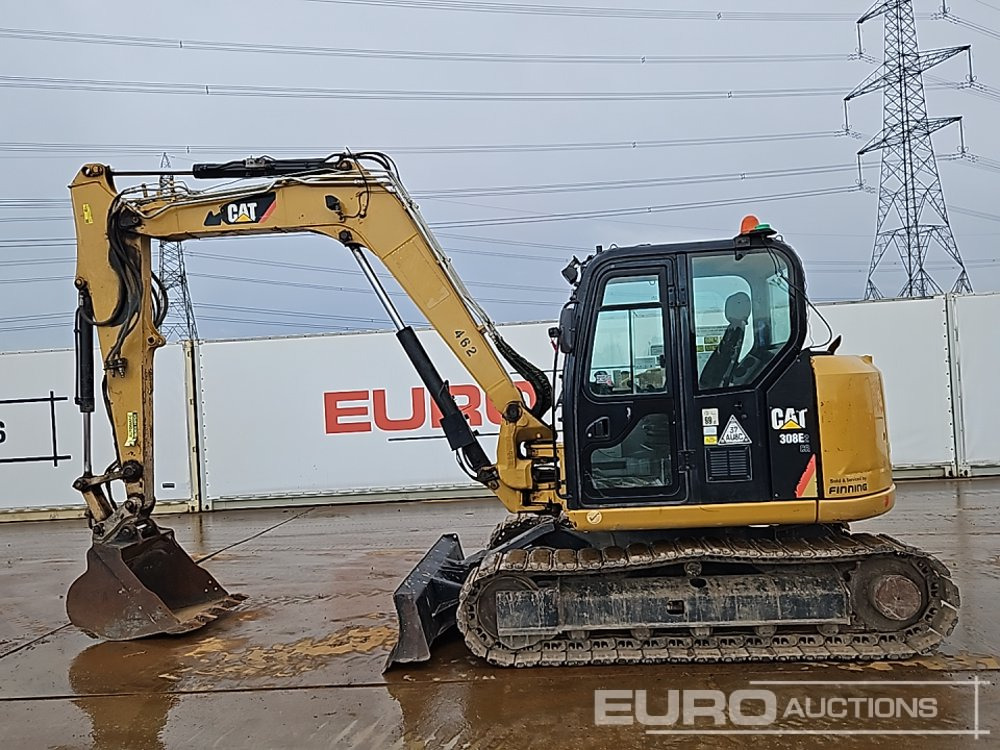 2018 CAT 308E2 CR - Miniekskavaator: pilt 2 2018 CAT 308E2 CR - Miniekskavaator: pilt 2