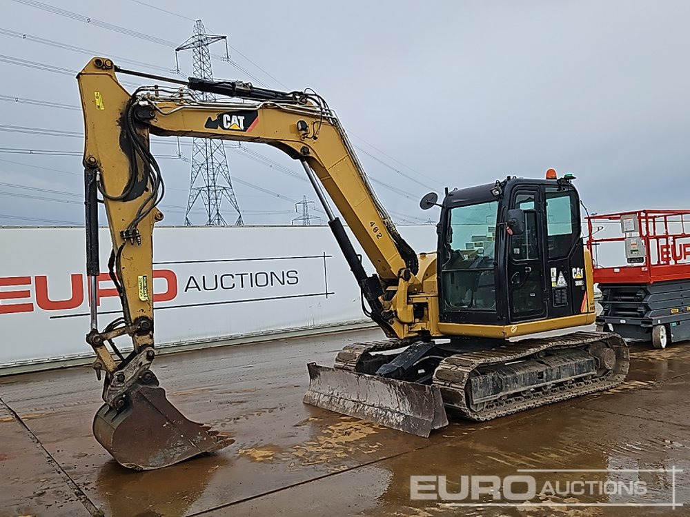 2018 CAT 308E2 CR - Miniekskavaator: pilt 1 2018 CAT 308E2 CR - Miniekskavaator: pilt 1