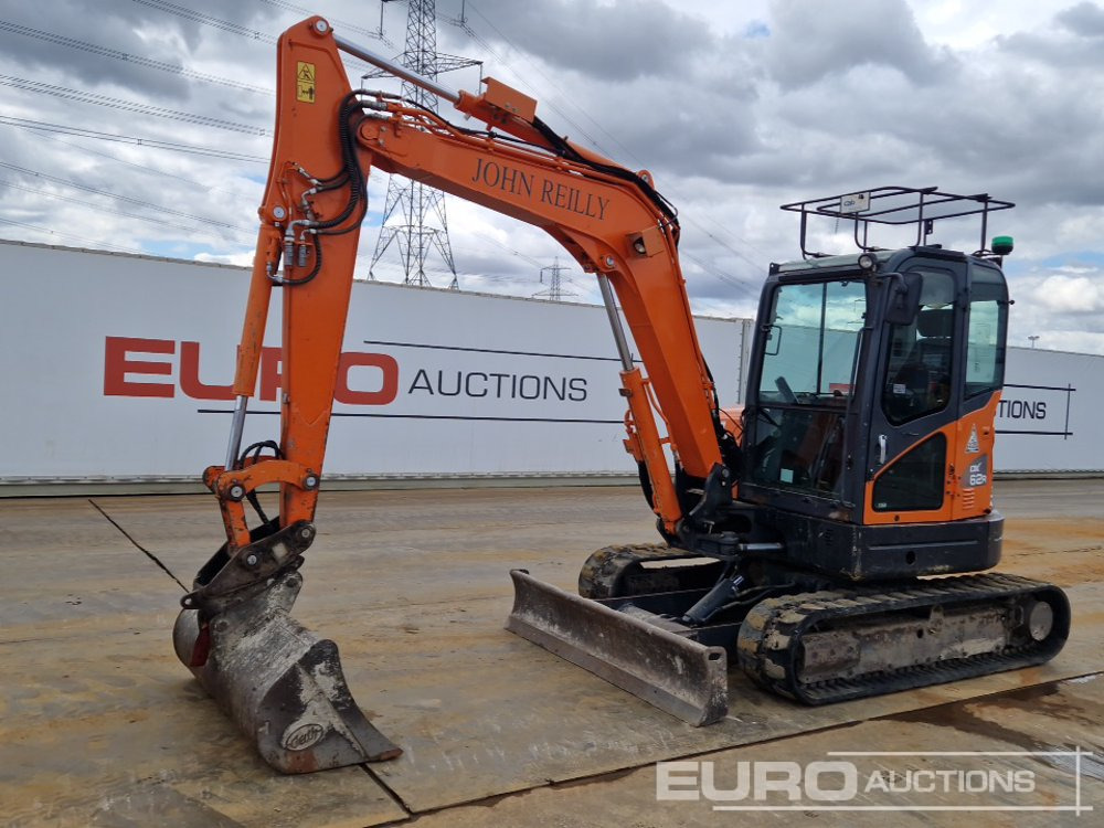 2018 Doosan DX62R-3 - Miniekskavaator: pilt 1 2018 Doosan DX62R-3 - Miniekskavaator: pilt 1