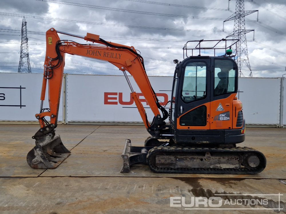 2018 Doosan DX62R-3 - Miniekskavaator: pilt 2 2018 Doosan DX62R-3 - Miniekskavaator: pilt 2