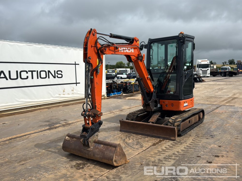 2018 Hitachi ZX26U-6 CR - Miniekskavaator: pilt 1 2018 Hitachi ZX26U-6 CR - Miniekskavaator: pilt 1