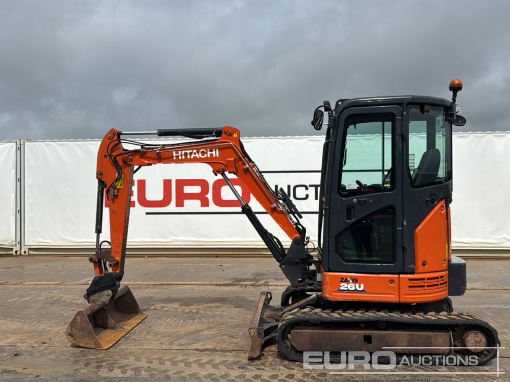 2018 Hitachi ZX26U-6 CR - Miniekskavaator: pilt 2 2018 Hitachi ZX26U-6 CR - Miniekskavaator: pilt 2