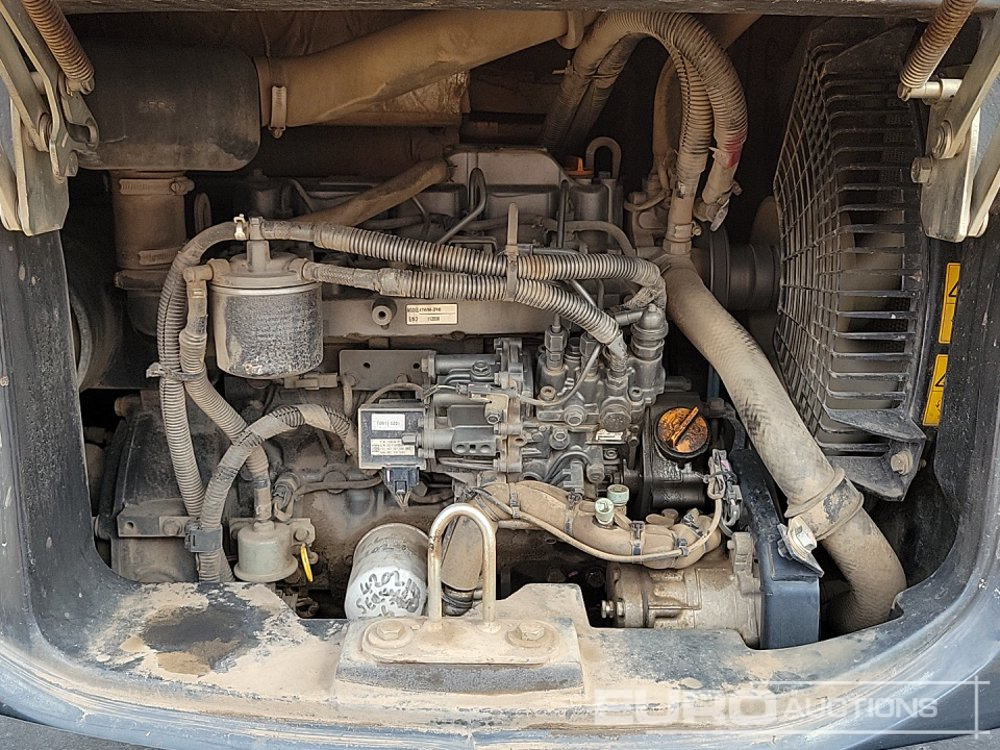 Miniekskavaator 2018 Hitachi ZX55U-5A CLR: pilt 30