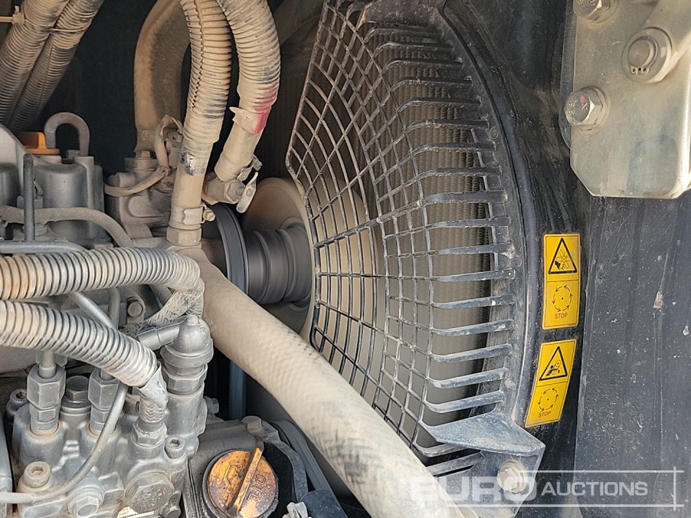Miniekskavaator 2018 Hitachi ZX55U-5A CLR: pilt 36