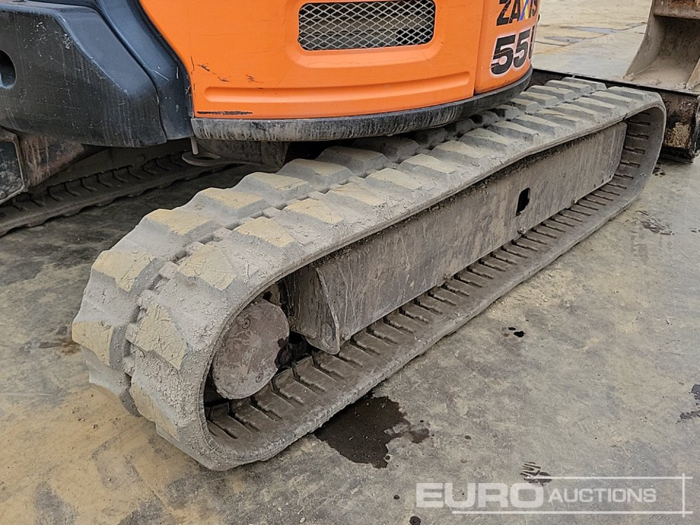 Miniekskavaator 2018 Hitachi ZX55U-5A CLR: pilt 13