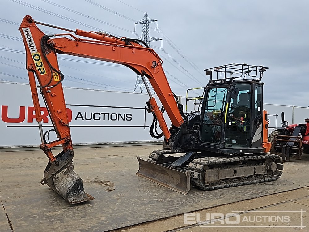2018 Hitachi ZX85USB-5A - Miniekskavaator: pilt 1 2018 Hitachi ZX85USB-5A - Miniekskavaator: pilt 1