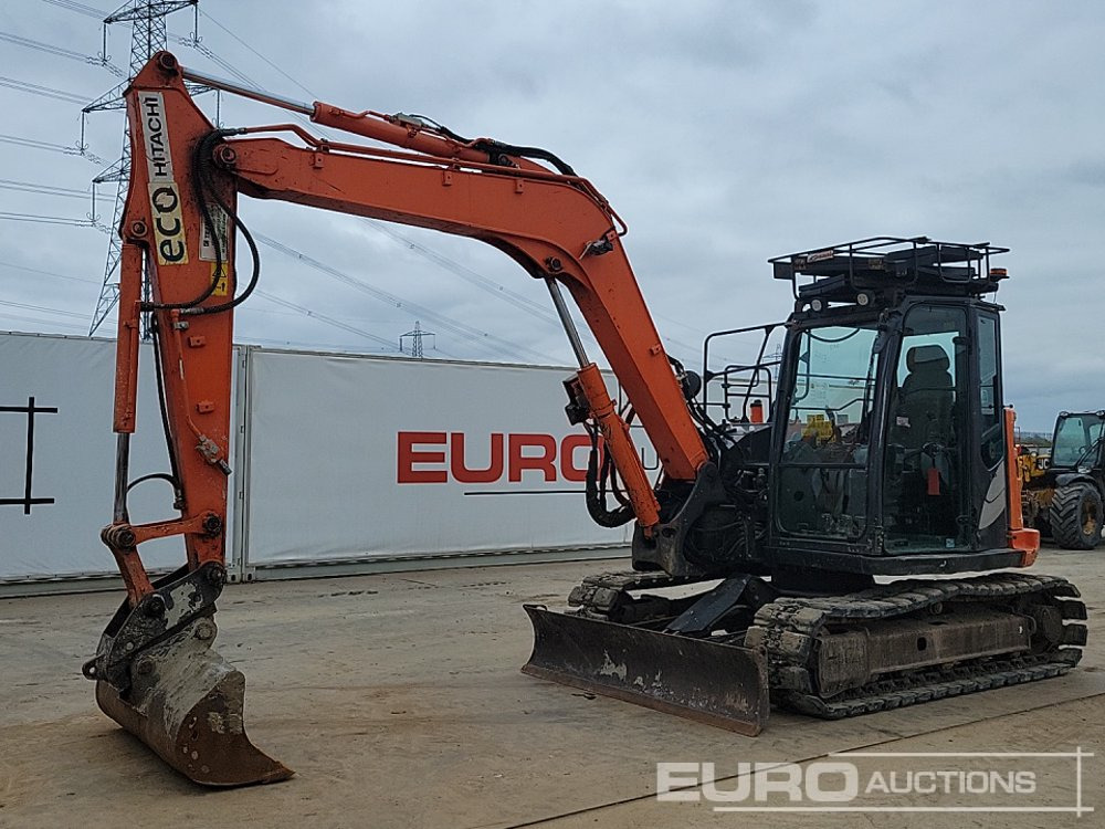 2018 Hitachi ZX85USB-5A - Miniekskavaator: pilt 1 2018 Hitachi ZX85USB-5A - Miniekskavaator: pilt 1