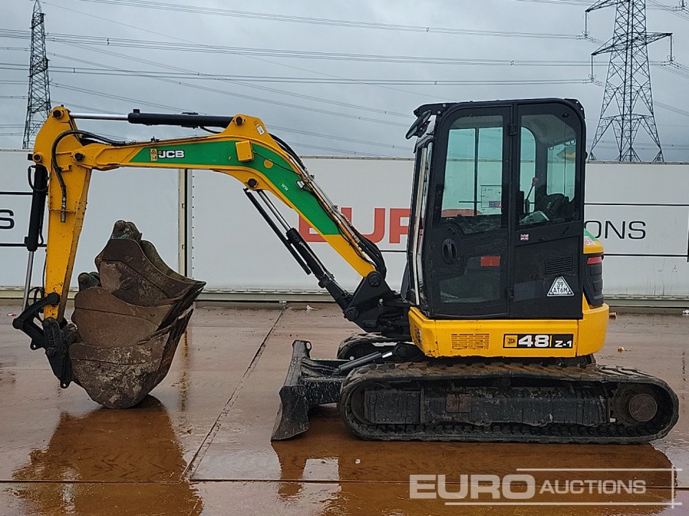 2018 JCB 48Z-1 T3 - Miniekskavaator: pilt 2 2018 JCB 48Z-1 T3 - Miniekskavaator: pilt 2