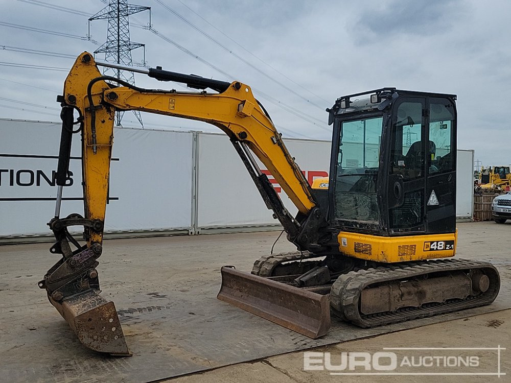 2018 JCB 48Z-1 - Miniekskavaator: pilt 1 2018 JCB 48Z-1 - Miniekskavaator: pilt 1