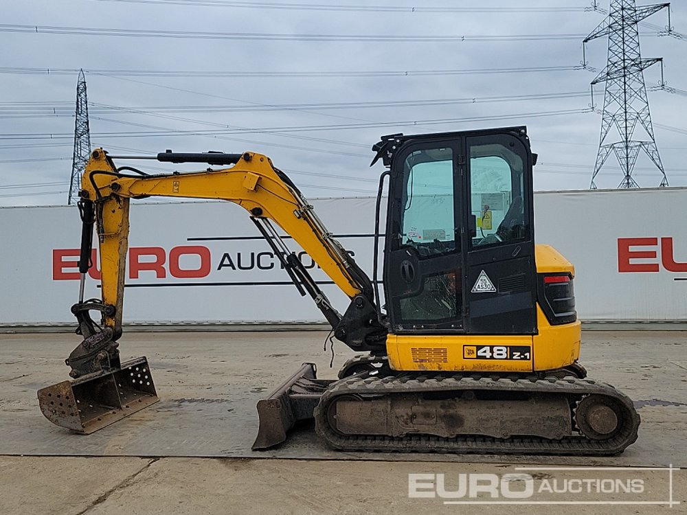 2018 JCB 48Z-1 - Miniekskavaator: pilt 2 2018 JCB 48Z-1 - Miniekskavaator: pilt 2
