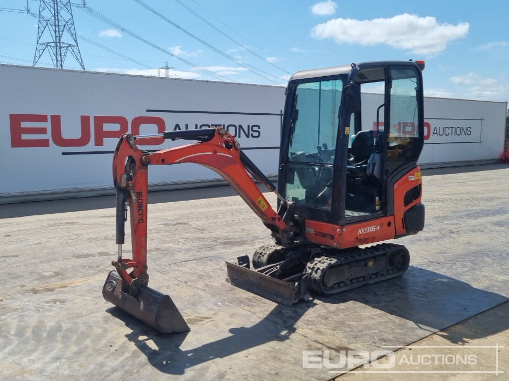 2018 Kubota KX016-4 - Miniekskavaator: pilt 1 2018 Kubota KX016-4 - Miniekskavaator: pilt 1