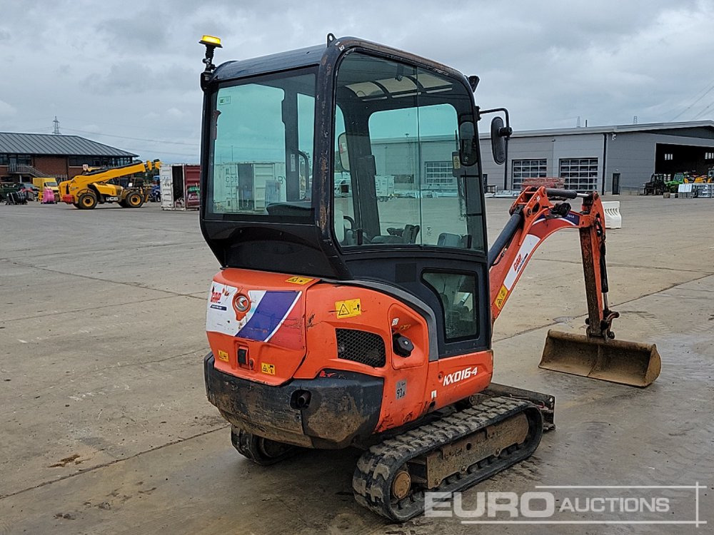 2018 Kubota KX016-4 - Miniekskavaator: pilt 5 2018 Kubota KX016-4 - Miniekskavaator: pilt 5