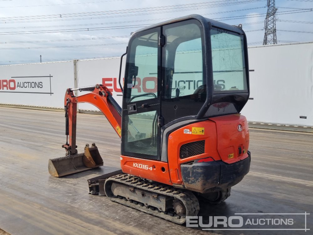 2018 Kubota KX016-4 - Miniekskavaator: pilt 3 2018 Kubota KX016-4 - Miniekskavaator: pilt 3