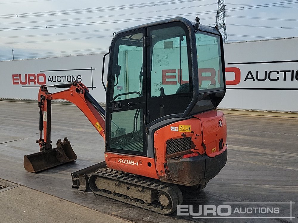 2018 Kubota KX016-4 - Miniekskavaator: pilt 3 2018 Kubota KX016-4 - Miniekskavaator: pilt 3