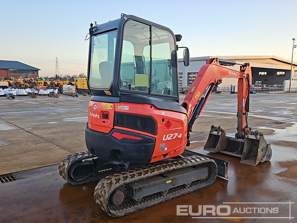 2018 Kubota U27-4 - Miniekskavaator: pilt 5 2018 Kubota U27-4 - Miniekskavaator: pilt 5