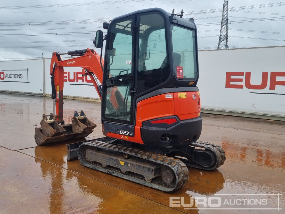 2018 Kubota U27-4 - Miniekskavaator: pilt 3 2018 Kubota U27-4 - Miniekskavaator: pilt 3