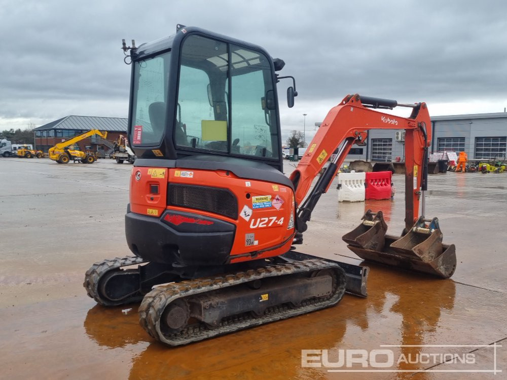 2018 Kubota U27-4 - Miniekskavaator: pilt 5 2018 Kubota U27-4 - Miniekskavaator: pilt 5