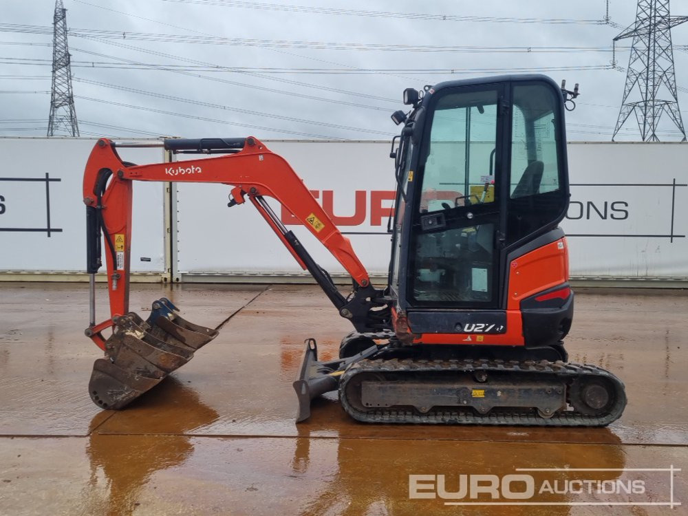 2018 Kubota U27-4 - Miniekskavaator: pilt 2 2018 Kubota U27-4 - Miniekskavaator: pilt 2