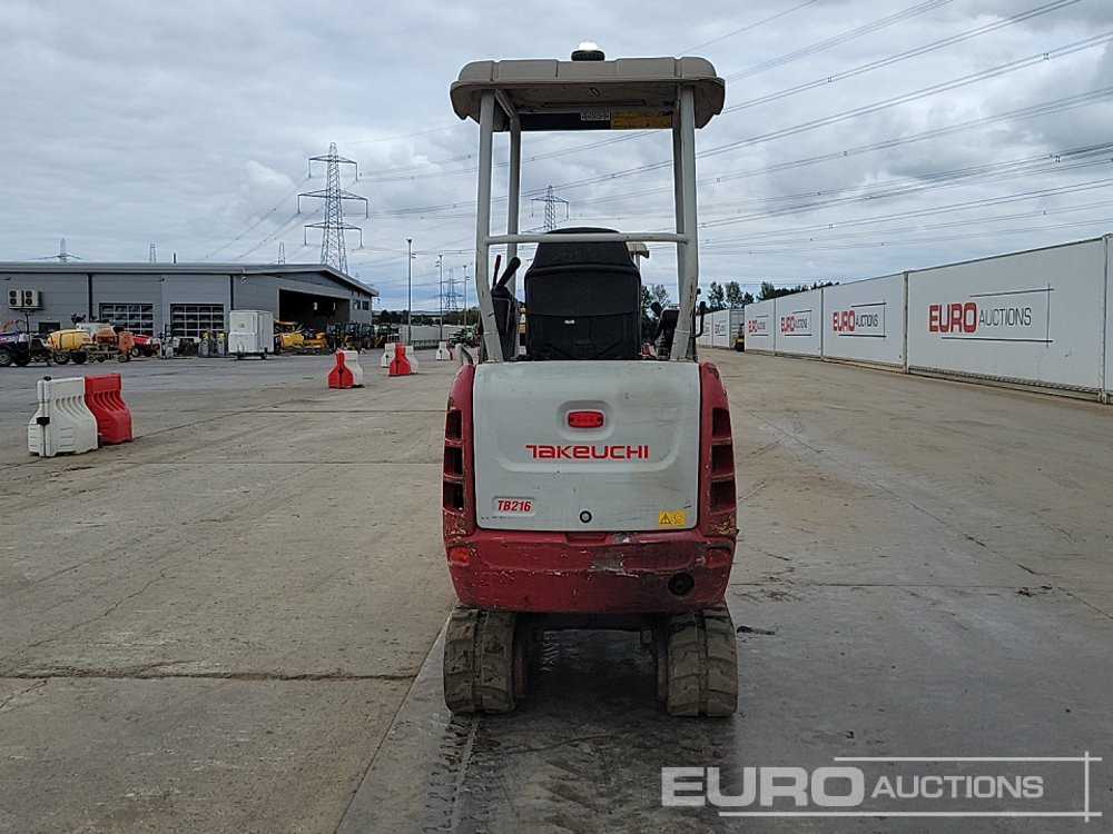 2018 Takeuchi TB216 - Miniekskavaator: pilt 4 2018 Takeuchi TB216 - Miniekskavaator: pilt 4