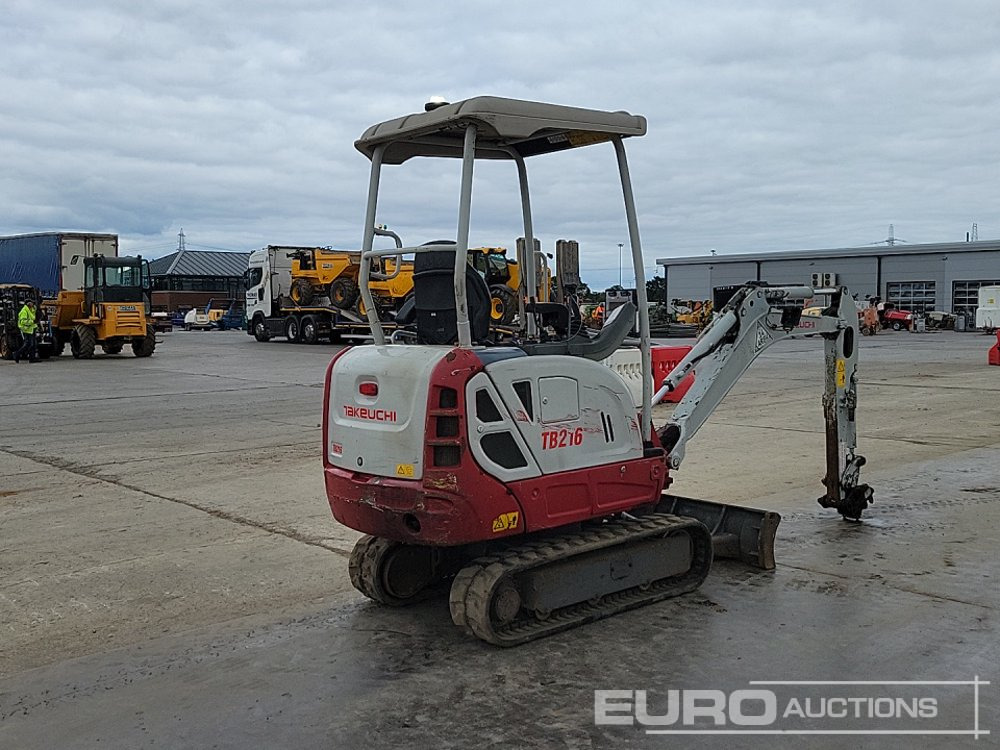 2018 Takeuchi TB216 - Miniekskavaator: pilt 5 2018 Takeuchi TB216 - Miniekskavaator: pilt 5