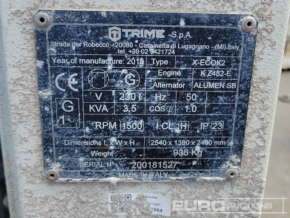 Valgustorn 2018 Trime X-ECOK2: pilt 34