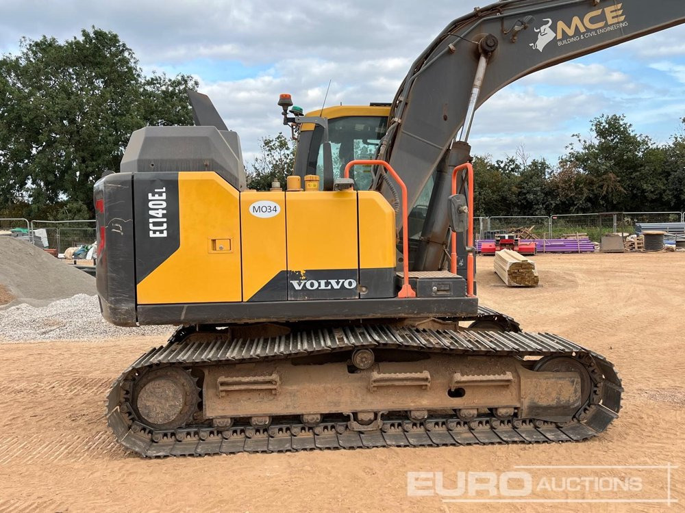 2018 Volvo EC140EL - Lintekskavaator: pilt 4 2018 Volvo EC140EL - Lintekskavaator: pilt 4